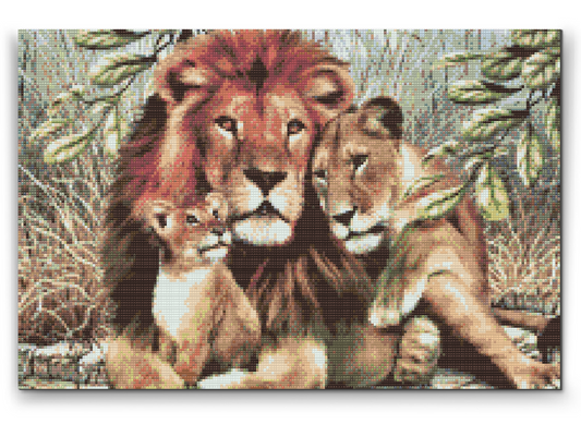 Diamond Painting - Løvernes Konge