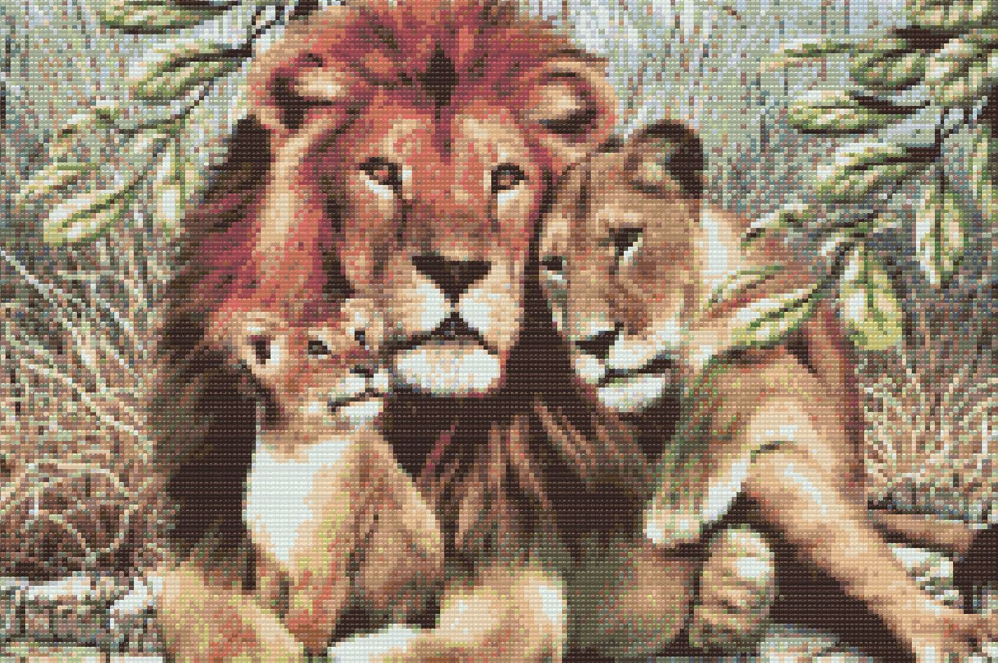 Diamond Painting - Løvernes Konge