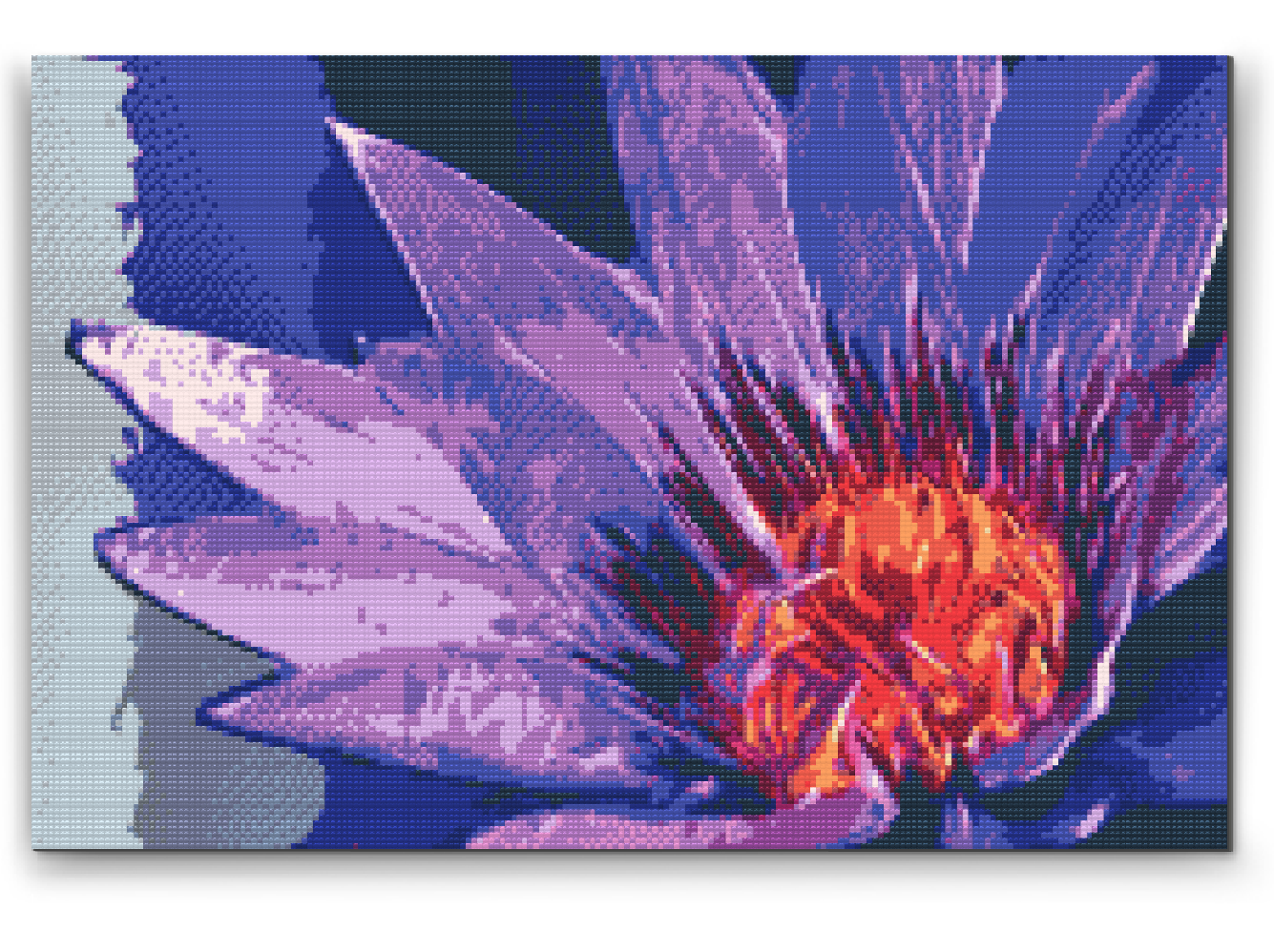 Diamond Painting - Malet blomst