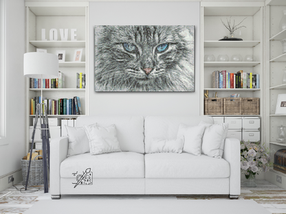 Diamond Painting - Katteportræt
