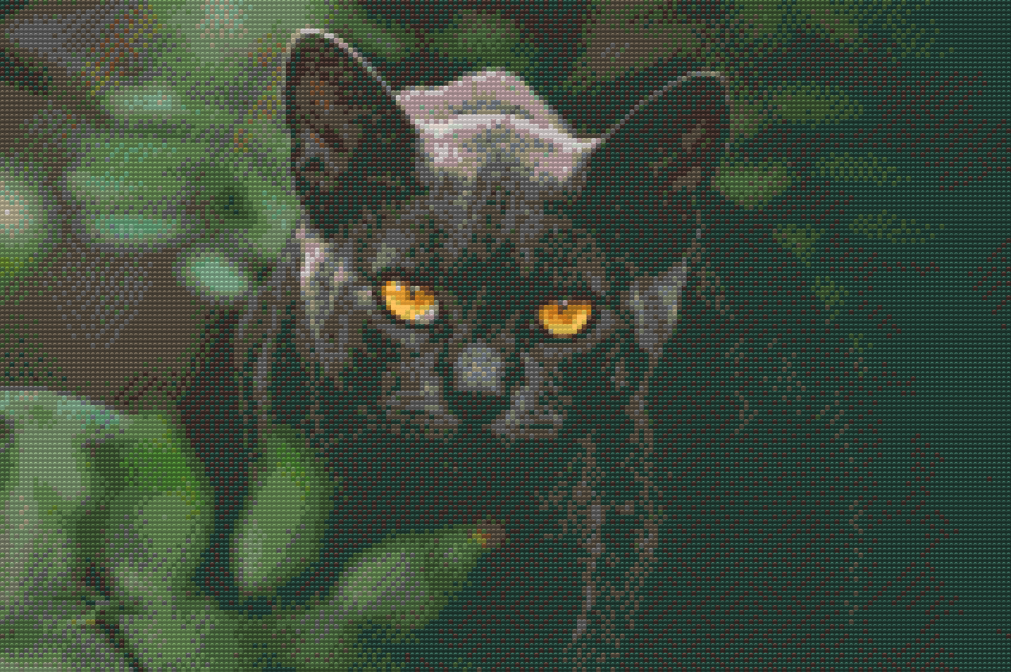 Diamond Painting - Sort Kat