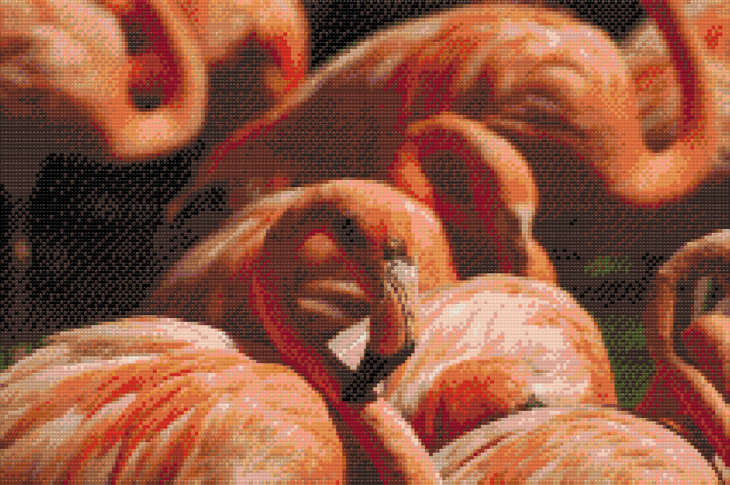 Diamond Painting - Flamingos 2