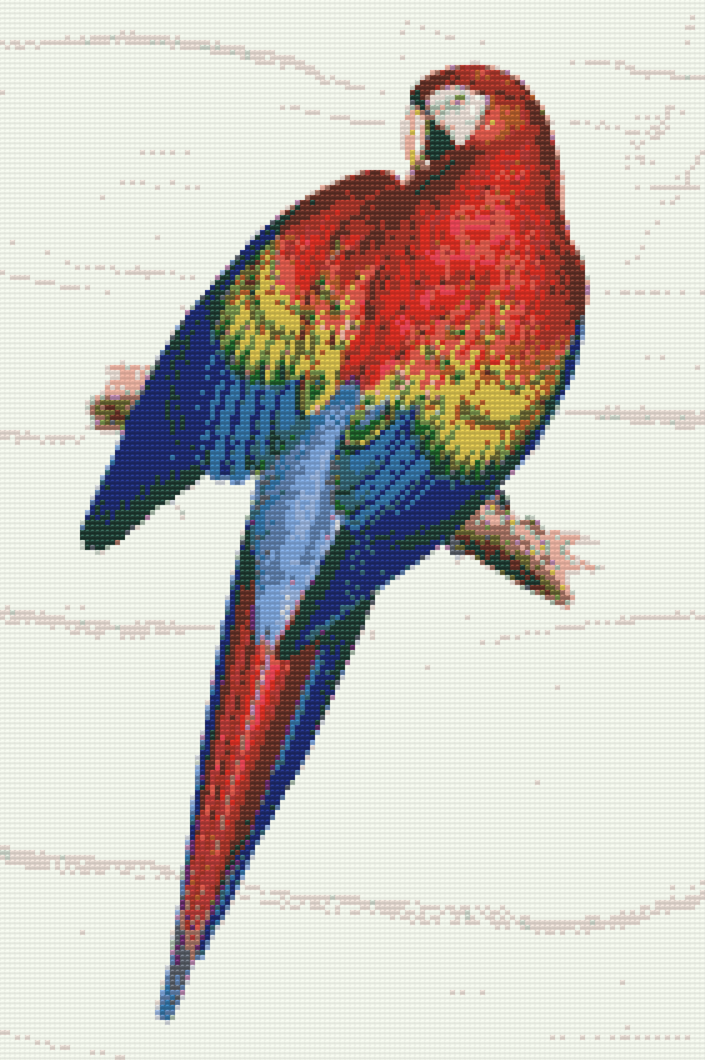Diamond Painting - Vintage Parrot 2