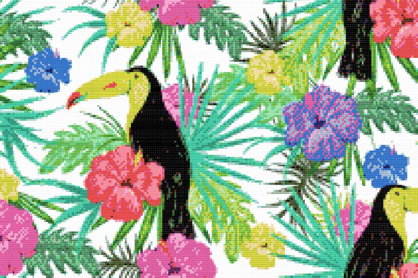 Diamond Painting - Tropisk tukan