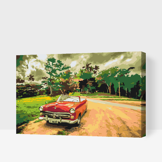Paint by Numbers - Tur i Cabriolet