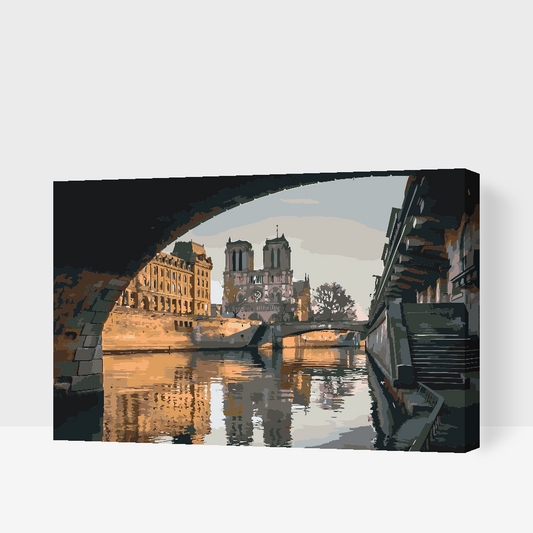 Paint by Numbers - Katedralen Notre-Dame