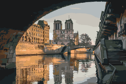 Paint by Numbers - Katedralen Notre-Dame