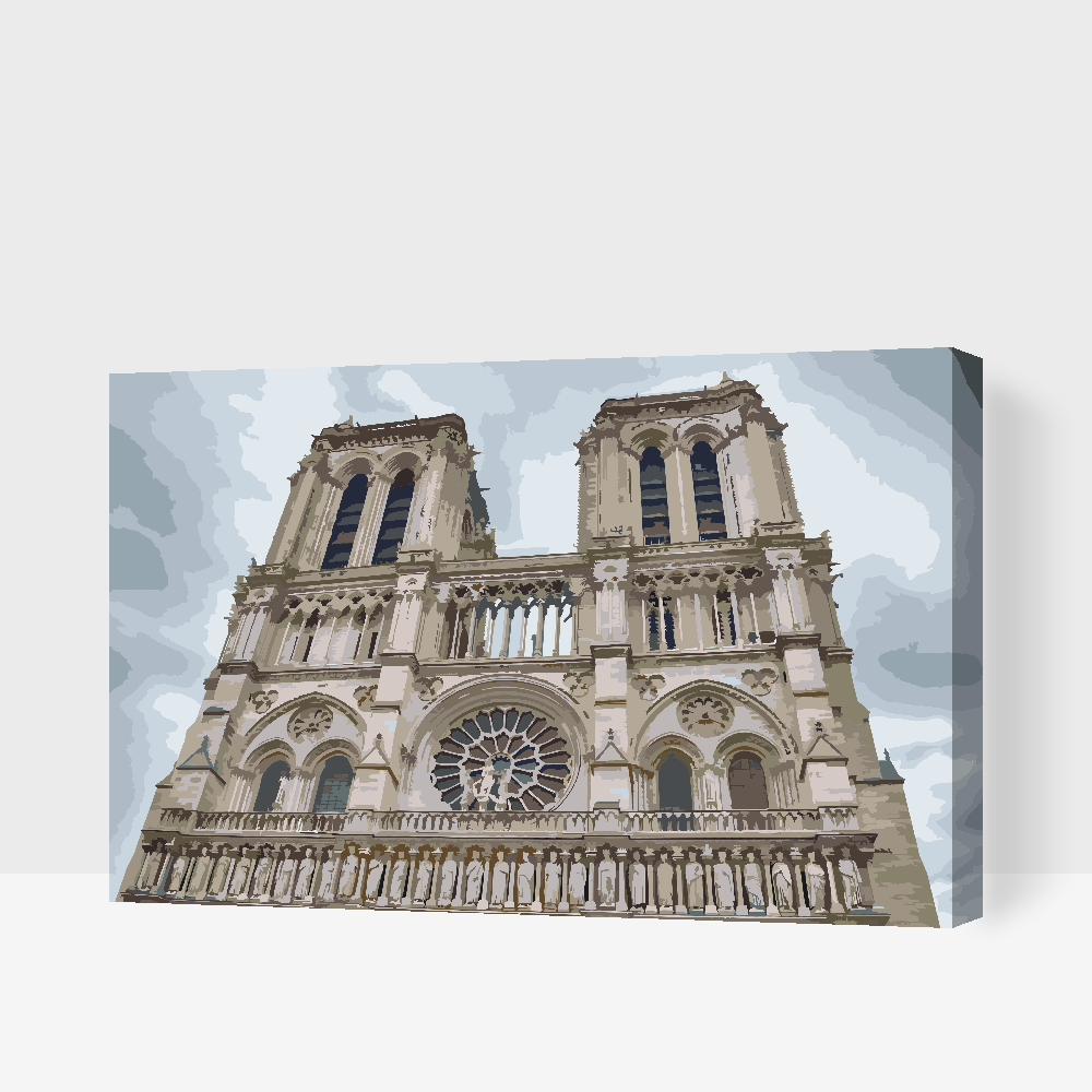 Paint by Numbers - Notre-Dame