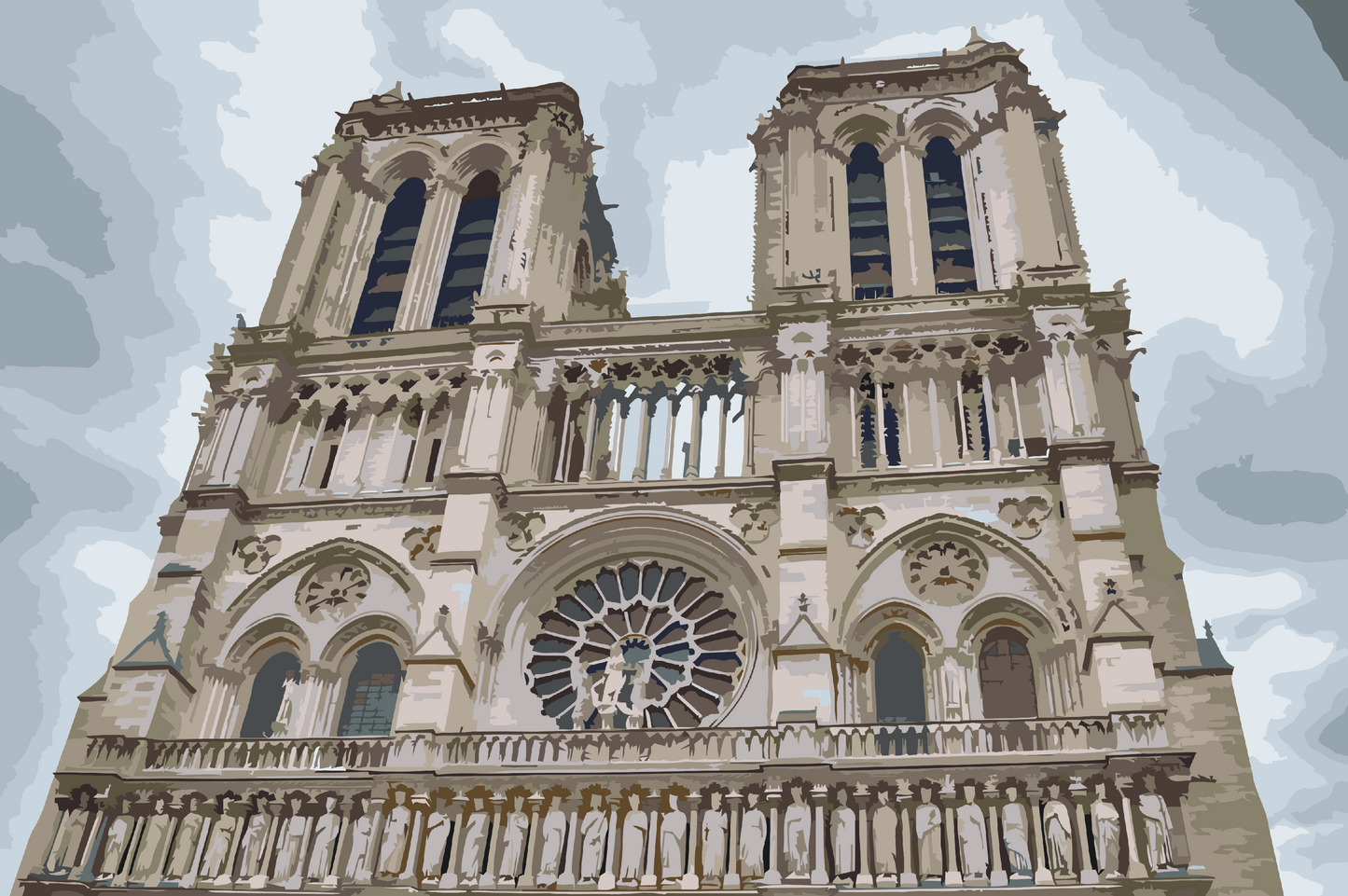 Paint by Numbers - Notre-Dame
