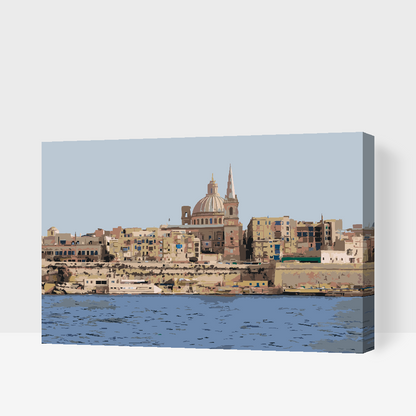 Paint by Numbers - Valletta, Malta