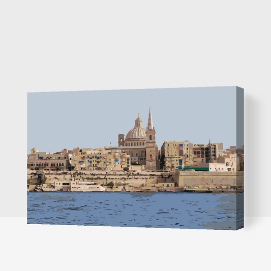 Paint by Numbers - Valletta, Malta