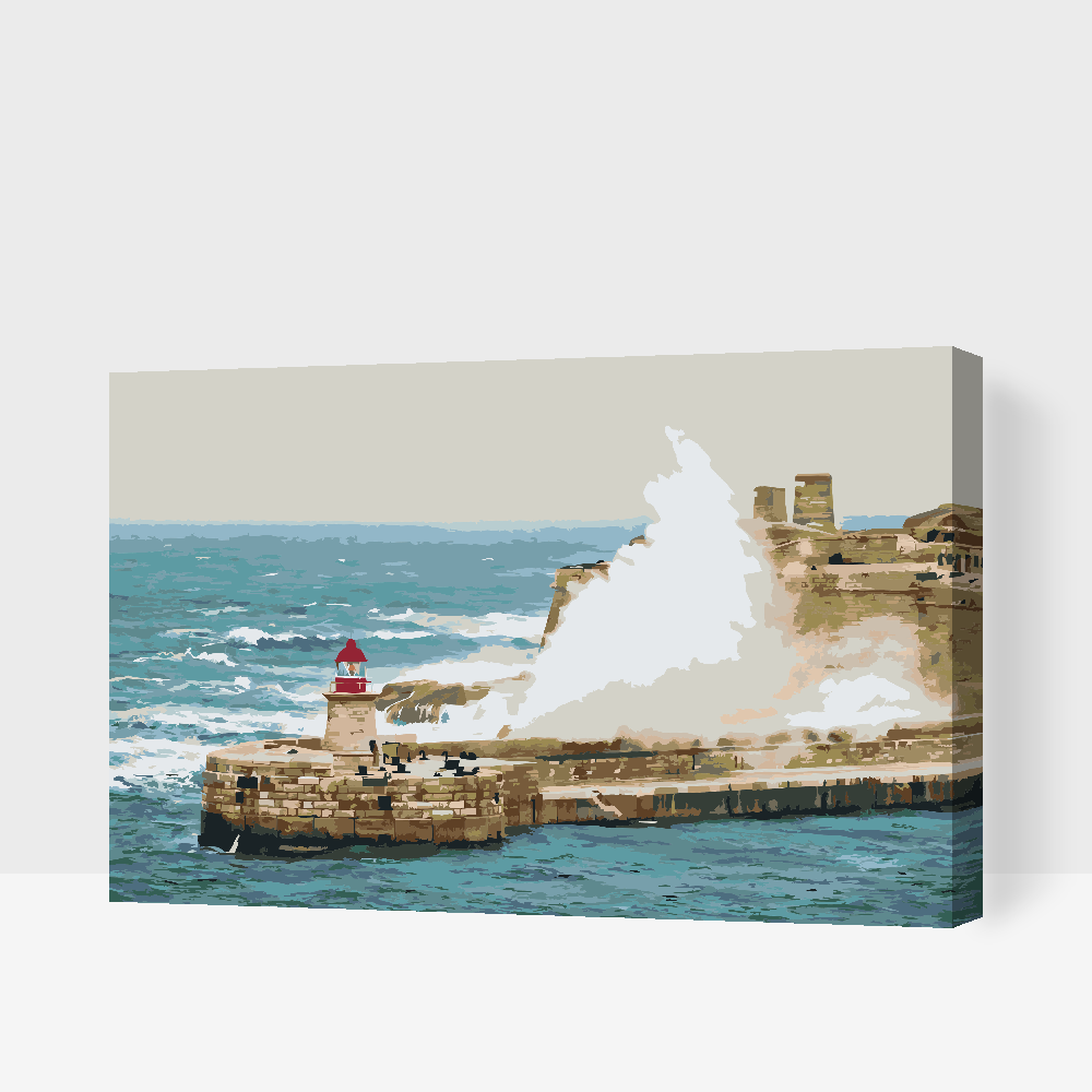 Paint by Numbers - Valletta, Malta 2