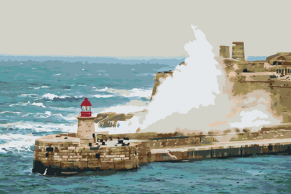 Paint by Numbers - Valletta, Malta 2
