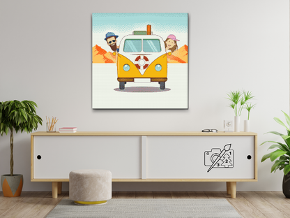 Diamond Painting - Nysgerrig rejse