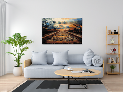 Diamond Painting - Jernbanespor