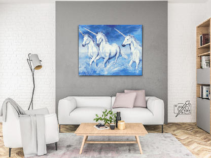 Diamond Painting - Enhjørninger