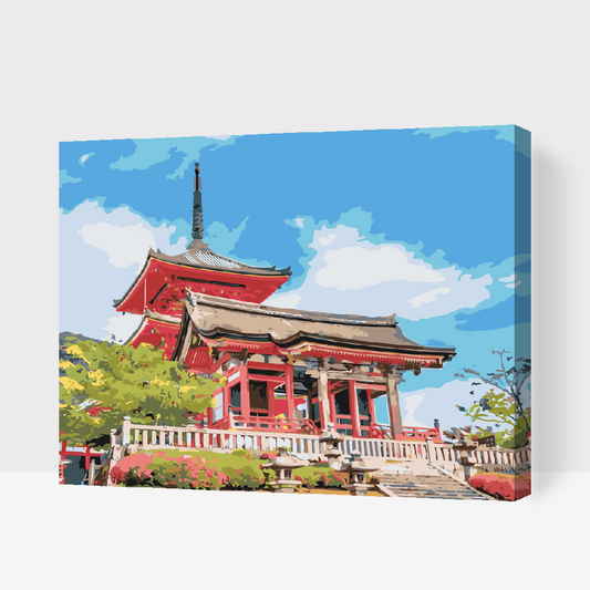 Paint by Numbers - Senso-ji-templet