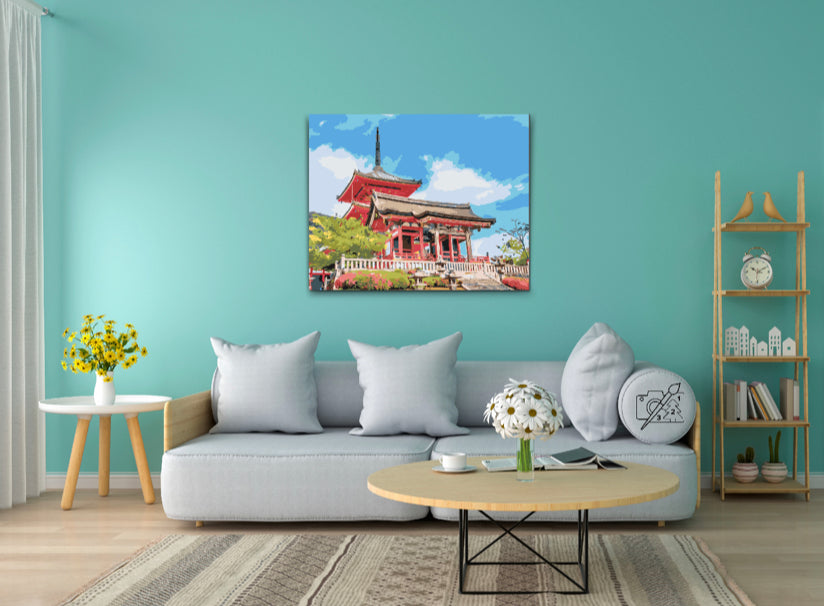 Paint by Numbers - Senso-ji-templet
