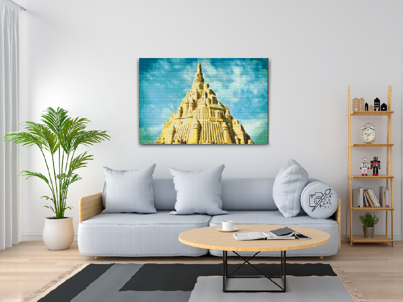 Diamond Painting - Sandslottet