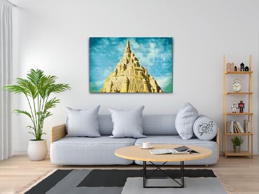 Diamond Painting - Sandslottet