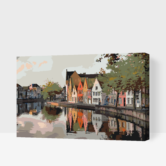 Paint by Numbers - Brugge, Belgien