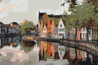 Paint by Numbers - Brugge, Belgien
