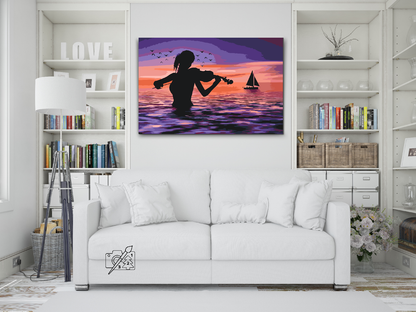 Paint by Numbers - Violinist i havet