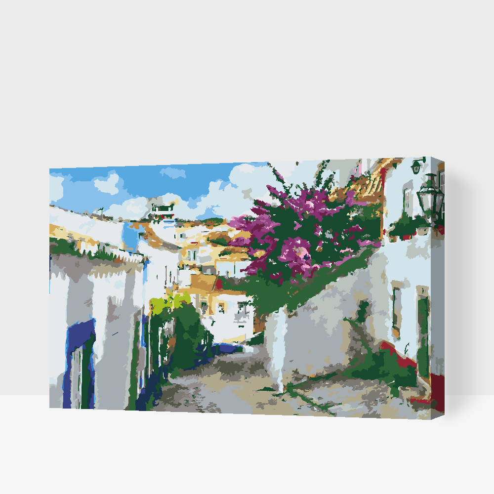 Paint by Numbers - Old City Alley
