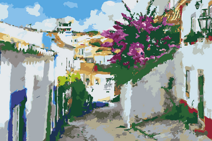 Paint by Numbers - Old City Alley