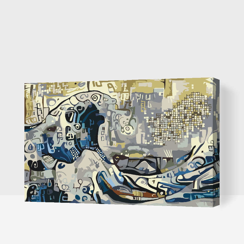 Paint by Numbers - Bølge i havet