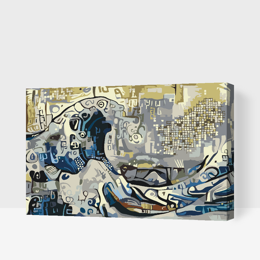 Paint by Numbers - Bølge i havet