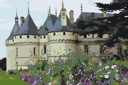 Paint by Numbers - Loire-slottet