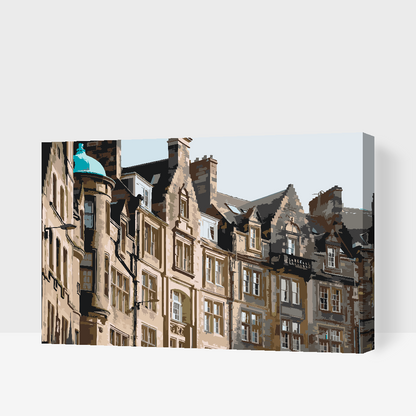Paint by Numbers - Huse i Edinburgh