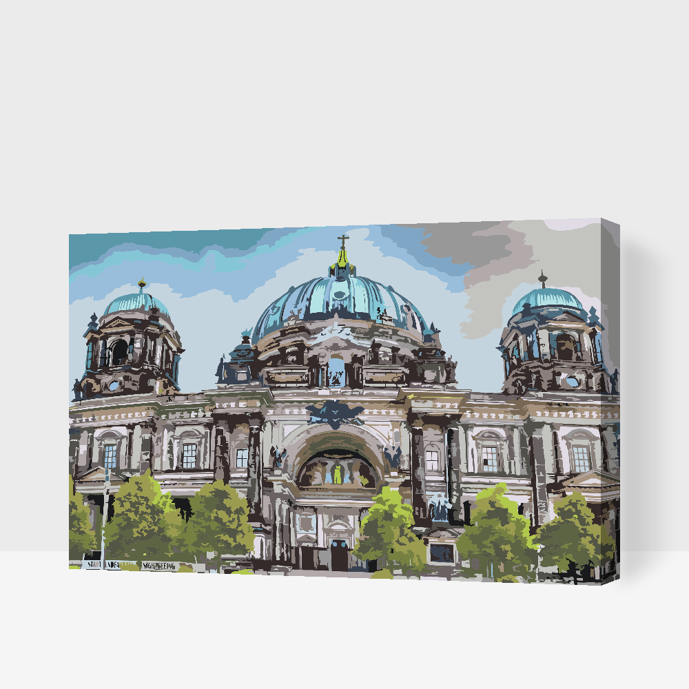 Paint by Numbers - Berlins Domkirke