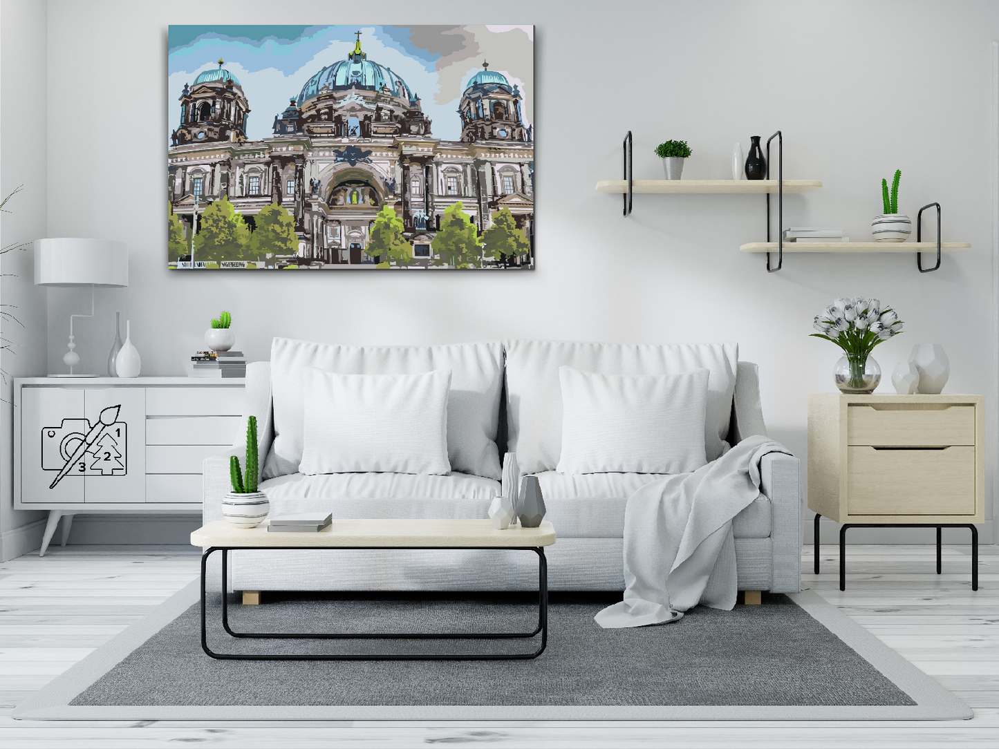 Paint by Numbers - Berlins Domkirke