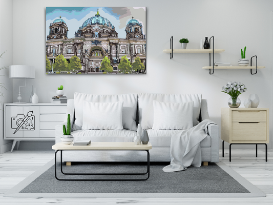Paint by Numbers - Berlins Domkirke