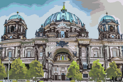 Paint by Numbers - Berlins Domkirke