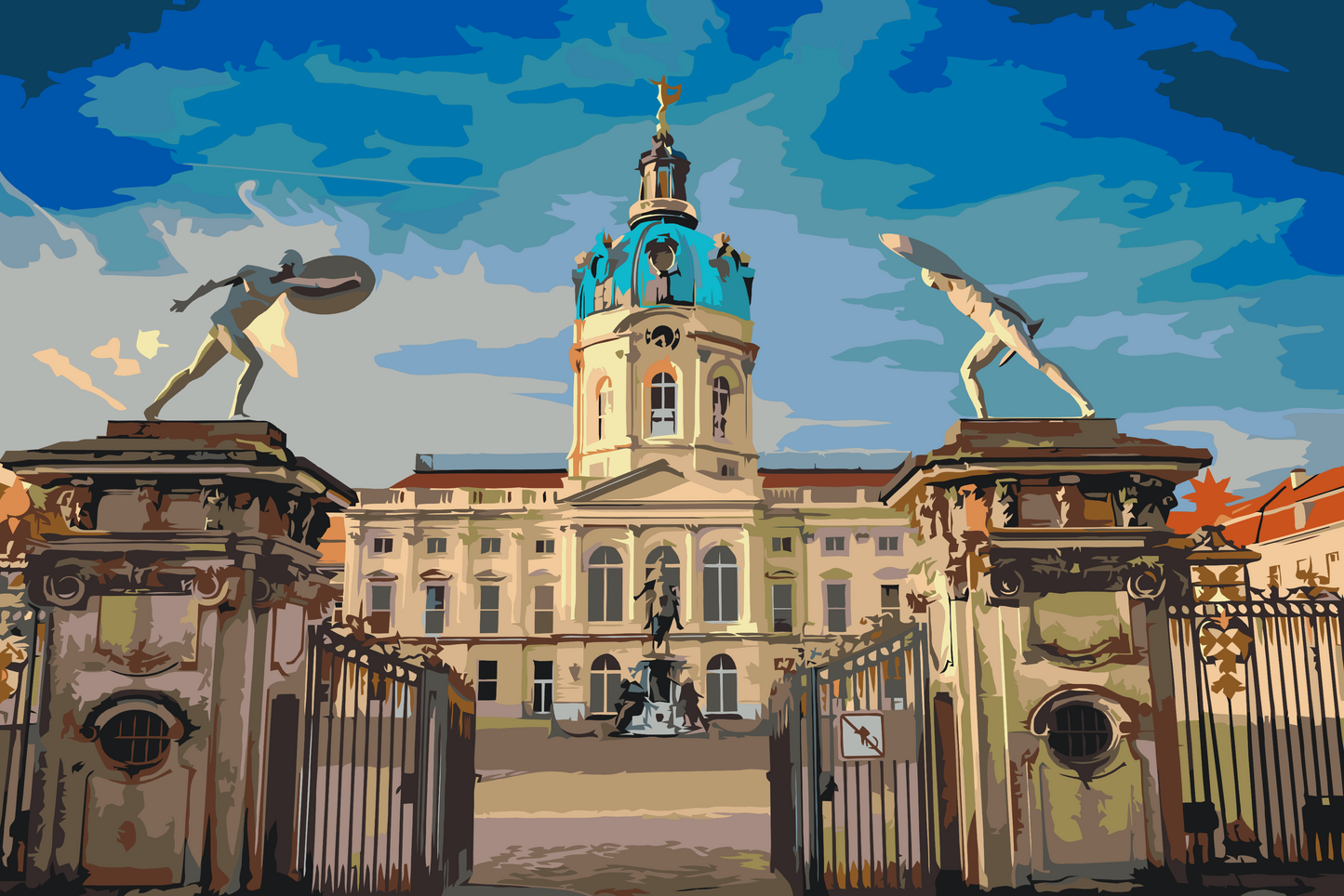 Paint by Numbers - Castle Charlottenburg