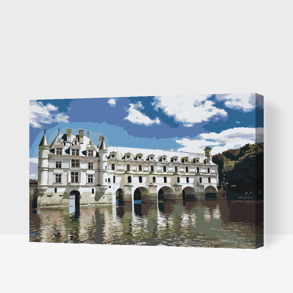 Paint by Numbers - Chenonceau
