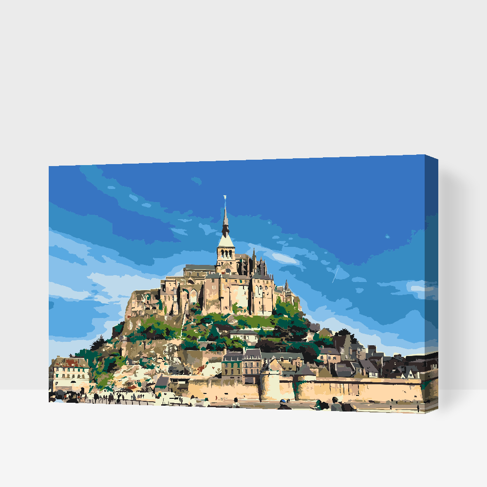 Paint by Numbers - Mont St. Michel