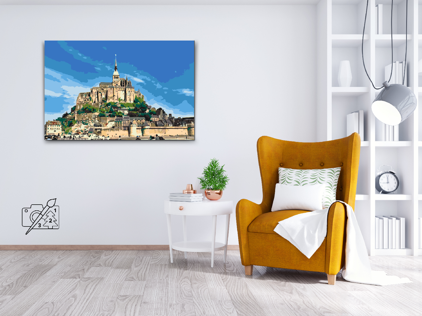 Paint by Numbers - Mont St. Michel