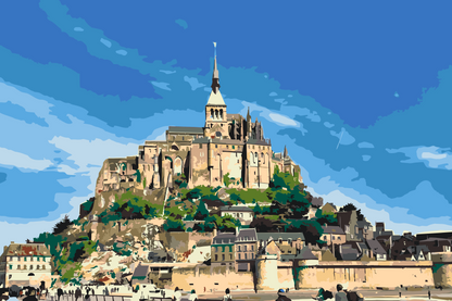 Paint by Numbers - Mont St. Michel