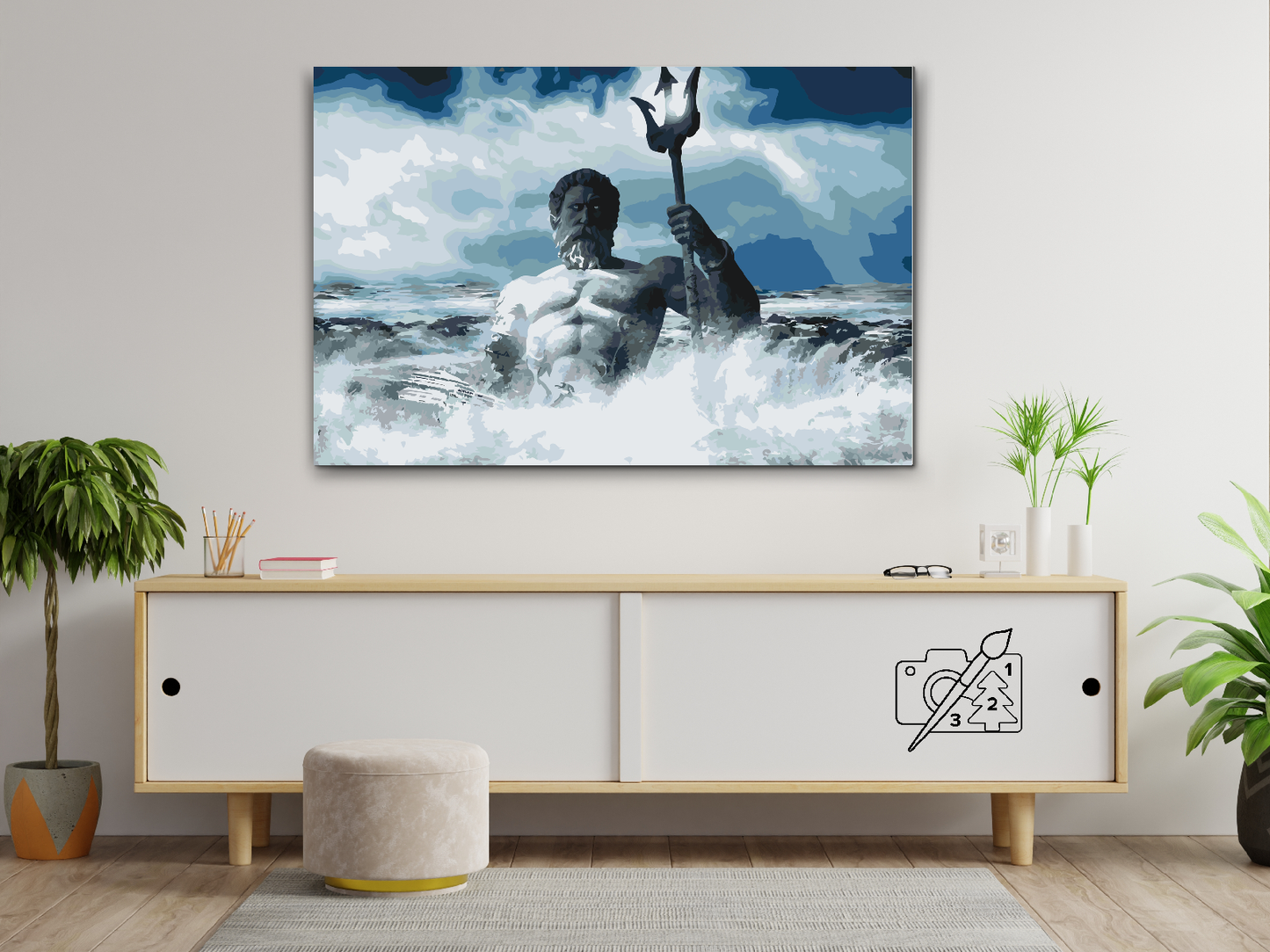 Paint by Numbers - Poseidon