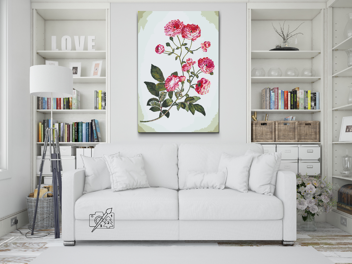 Paint by Numbers - Vintage Flowers 2
