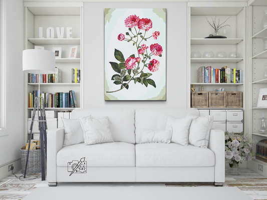 Paint by Numbers - Vintage Flowers 2