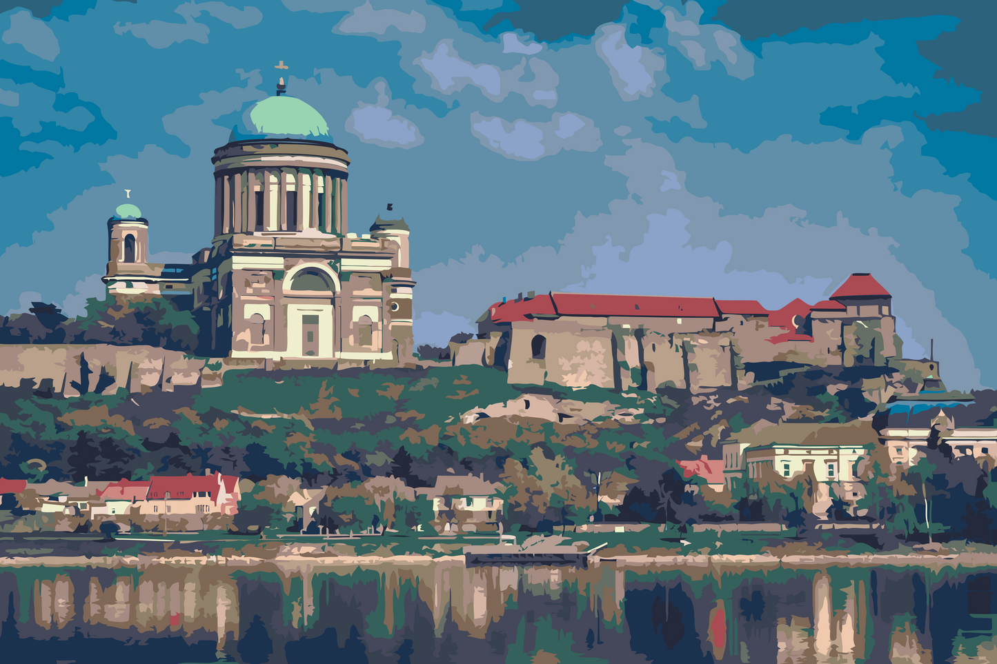 Paint by Numbers - Esztergom-basilikaen