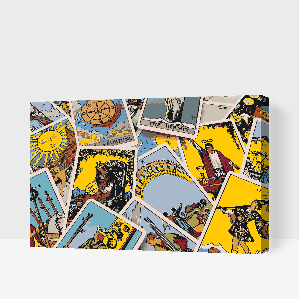 Paint by Numbers - Tarotkort