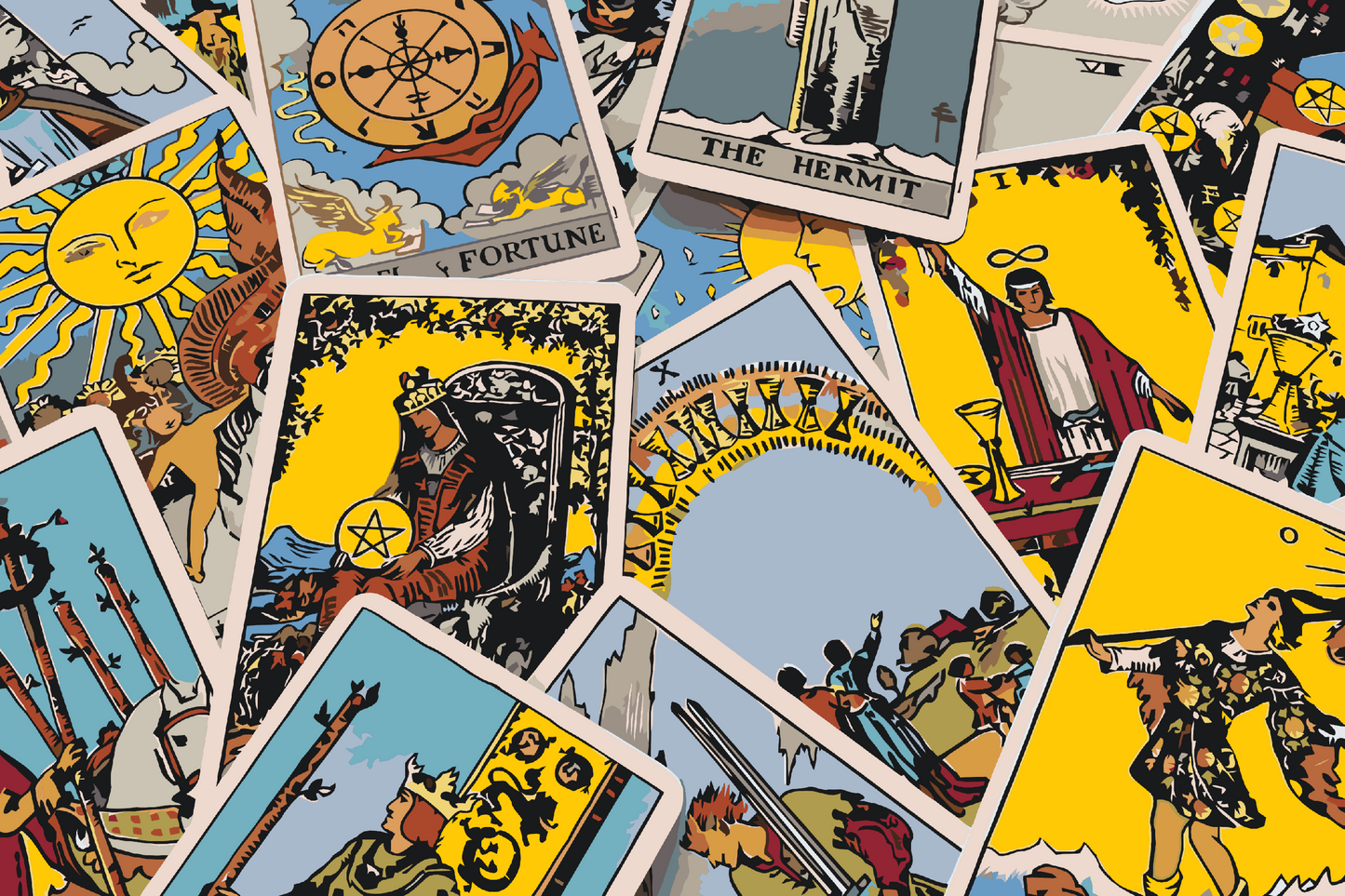 Paint by Numbers - Tarotkort