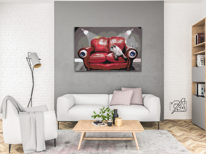 Paint by Numbers - Sofahund