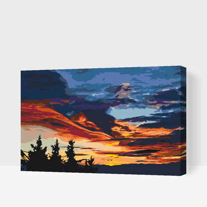 Paint by Numbers - Sky in Colors